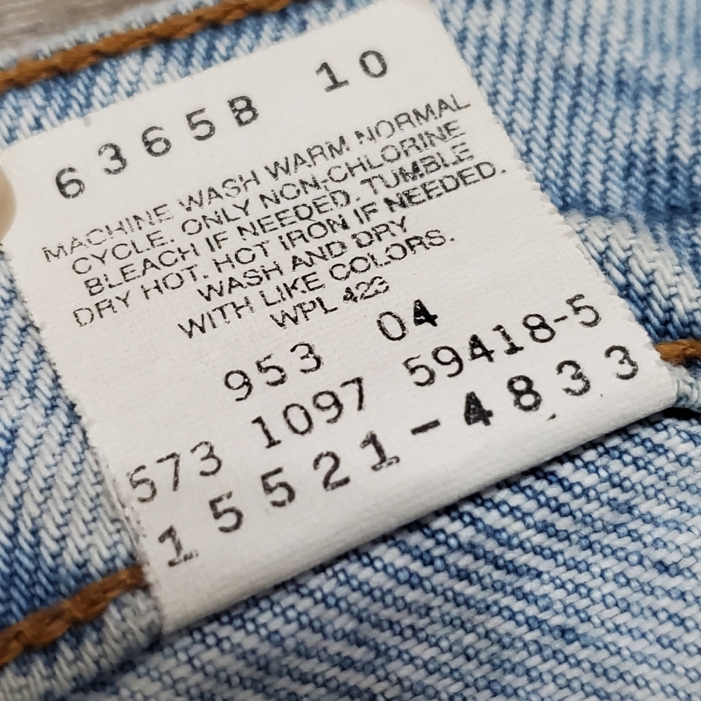 Levi's Light Blue High Rise Women's Jeans - Picture 13 of 16